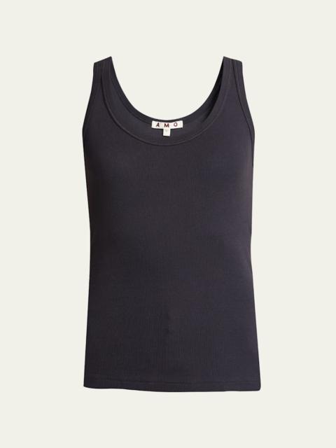 AMO Scoop-Neck Layering Tank
