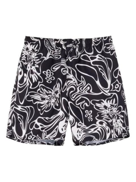 Stussy Wavy Hawaiian Water Short 'Black' 113137