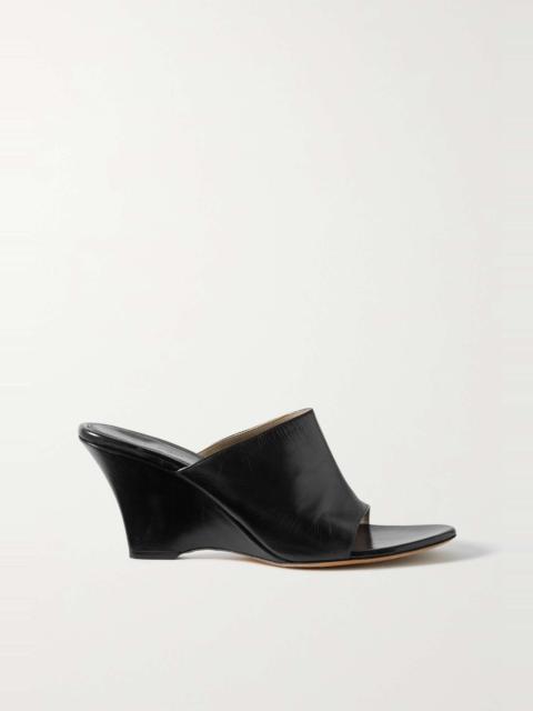 KHAITE Marion leather mules