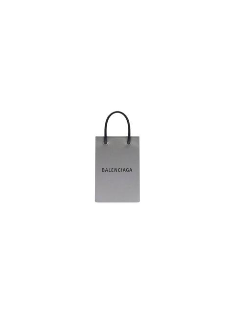 Mini Shopping Bag in Grey