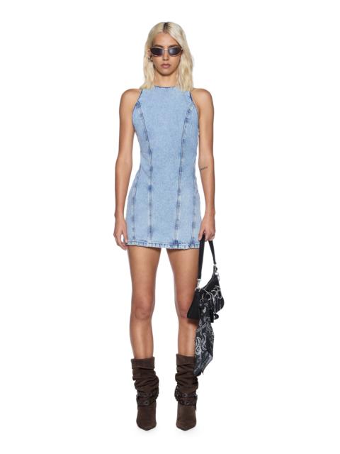 Ksubi PHILLIPA DRESS FLIGHT BLUE