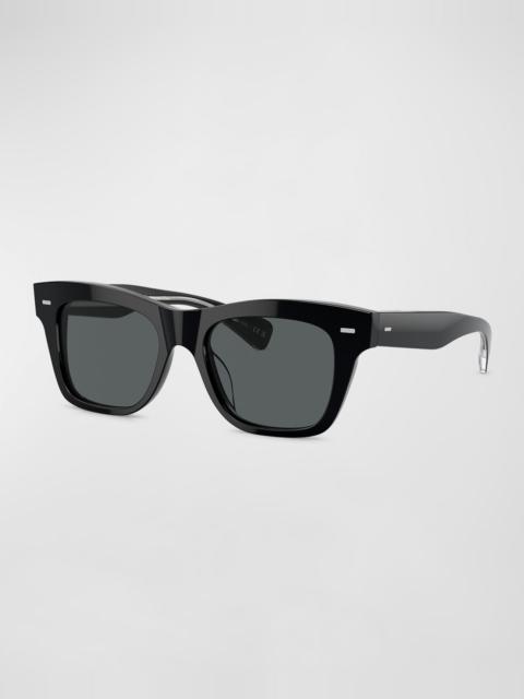 Oliver Peoples Ms Oliver Acetate Square Sunglasses