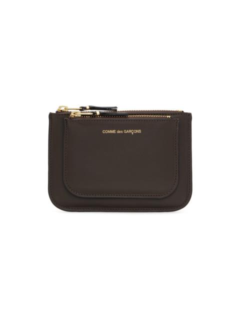 Comme Des Garçons Brown Small Outside Pocket Pouch
