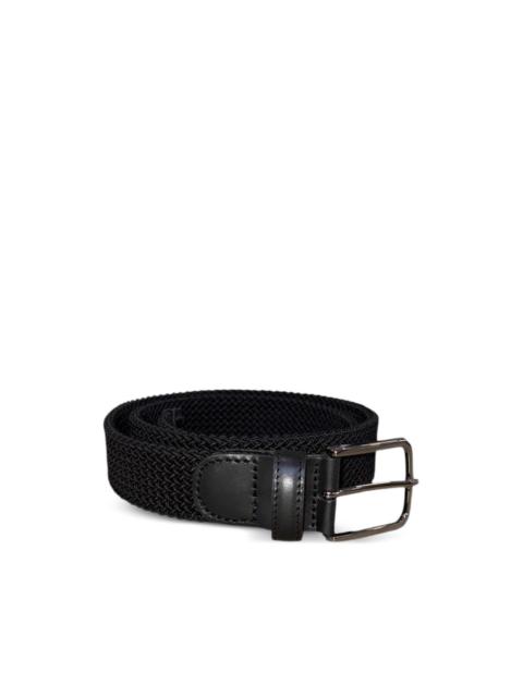 Paul & Shark textured leather belt