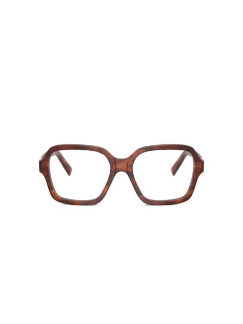 Miu Miu geometric-frame glasses