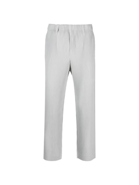 ISSEY MIYAKE low-rise pleated cropped trousers