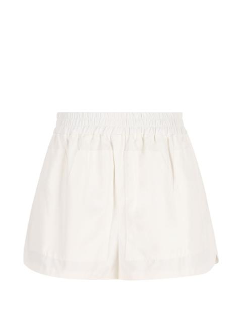 FENDI elasticated-waist mini skirt