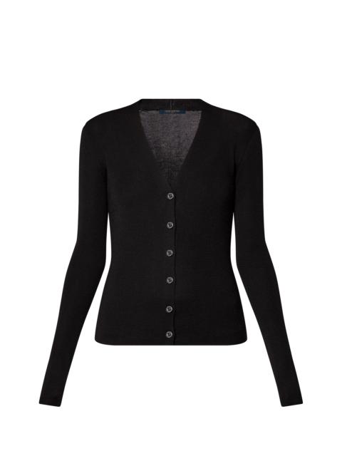 Louis Vuitton Cashmere-Silk Cardigan