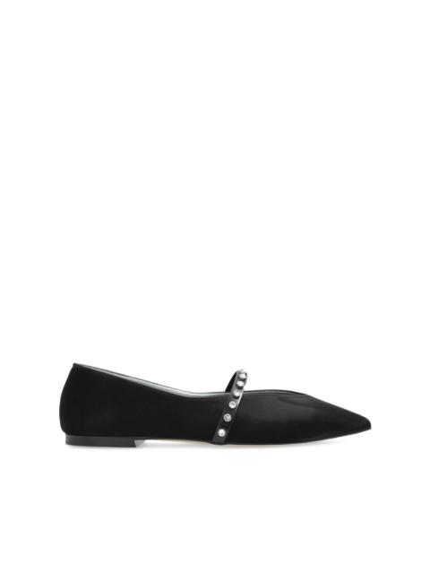 Alexander McQueen stud-detailing ballet flats