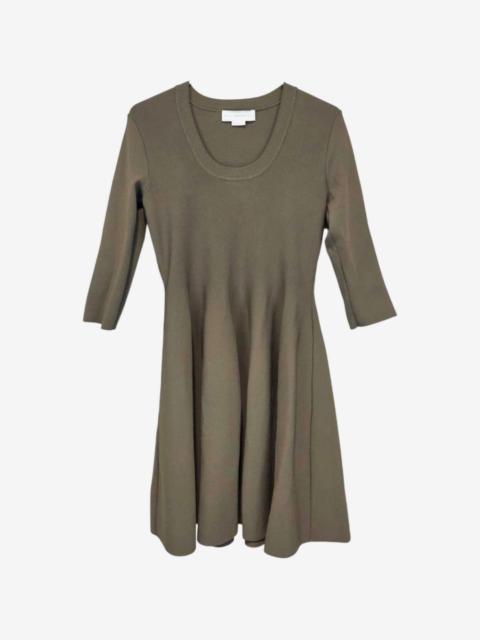 Stella McCartney fine-knit flared mini dress