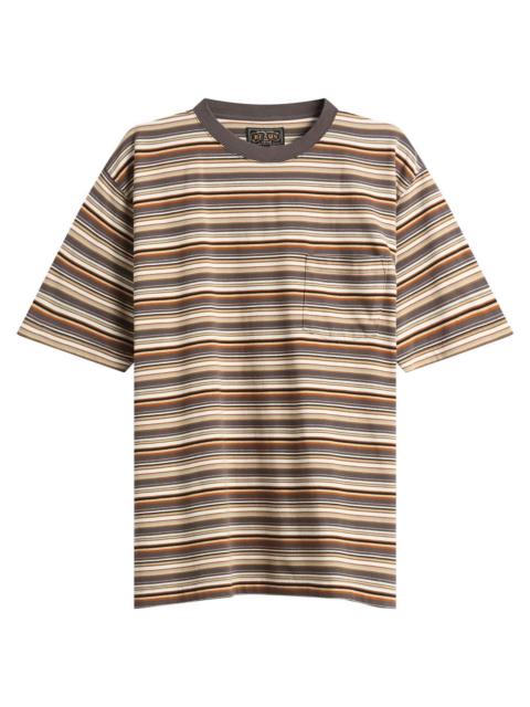 BEAMS PLUS Beams Plus Multi Stripe Pocket T-Shirt