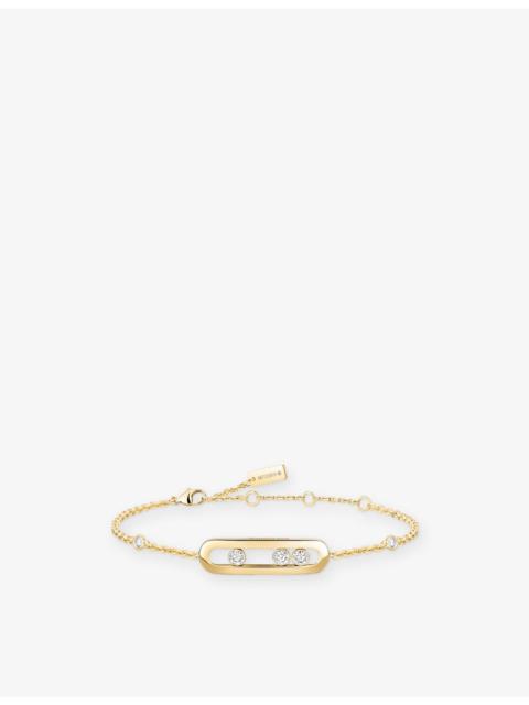 MESSIKA Baby Move 18ct gold and diamond bracelet