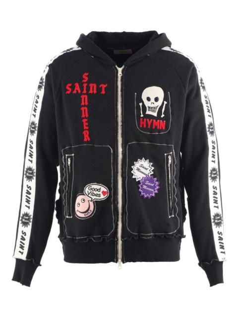 SAINT M×××××× x A LOVE MOVEMENT appliqué hoodie