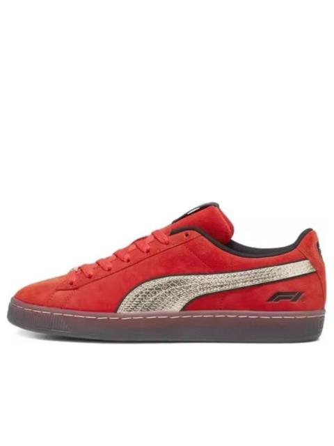 PUMA PUMA x Formula 1 Shanghai GP Suede 'Pop Red Gold' 308447-01