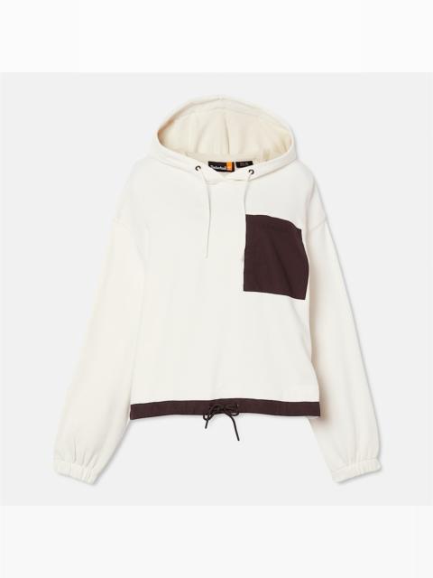Timberland Women's Mixed-Media Hoodie