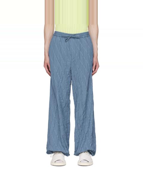 TAAKK Blue Pleated Trousers