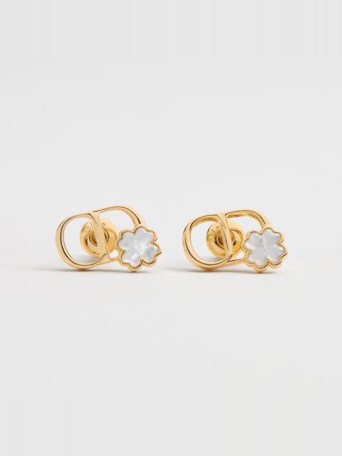 Dior CD Garden Stud Earrings