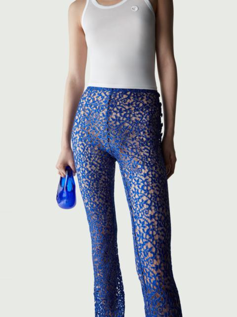 Lace Flared Trousers