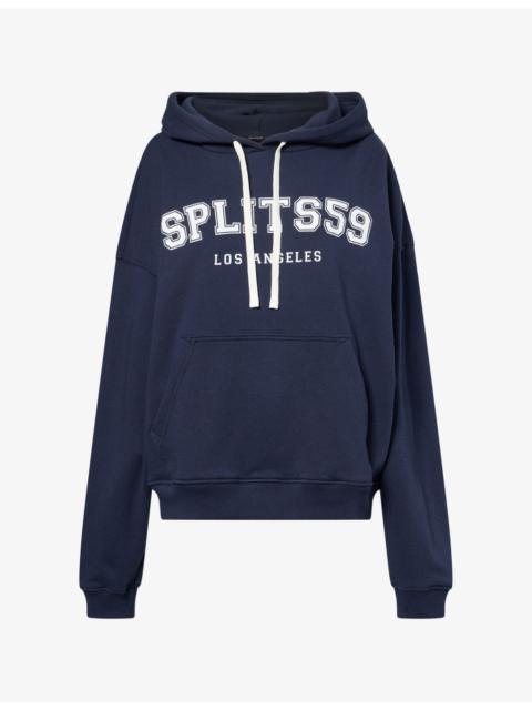 SPLITS59 Stella Oversized French Terry Cotton-Jersey Hoody
