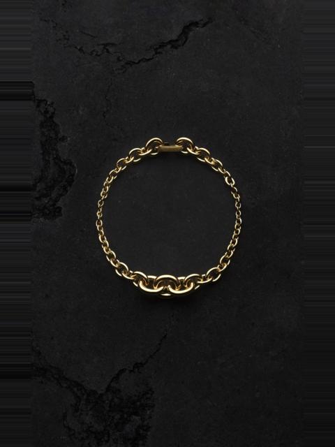 SAINT LAURENT GRADUATED CHAIN BRACELET IN 18K YELLOW GOLD