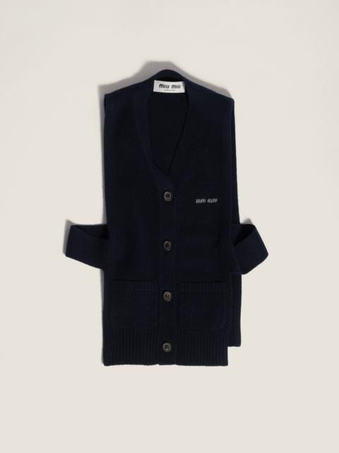 Miu Miu Cashmere cardigan vest