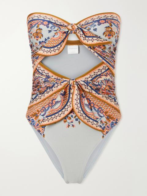 Zimmermann Aster Printed Swimsuit