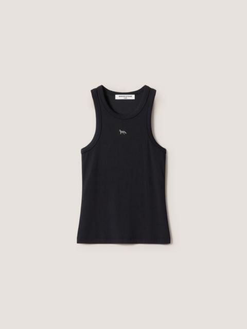 Maison Kitsuné BABY FOX RIBBED TANK TOP