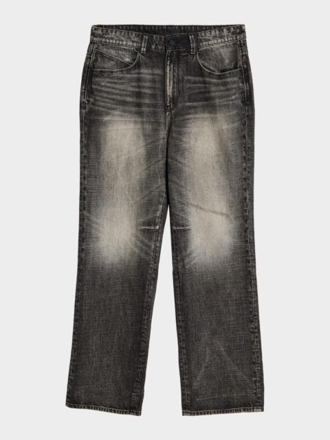 RTA Men's Jonas Distressed Straight-Leg Jeans