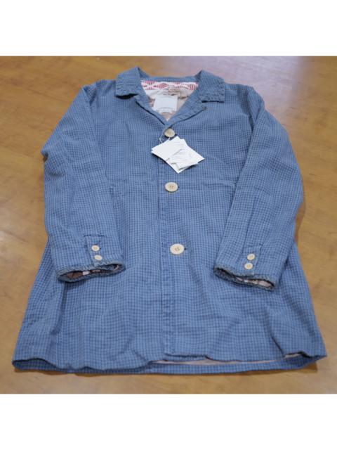 visvim 14ss MIES COAT Visvim Mies Coat Indigo Check