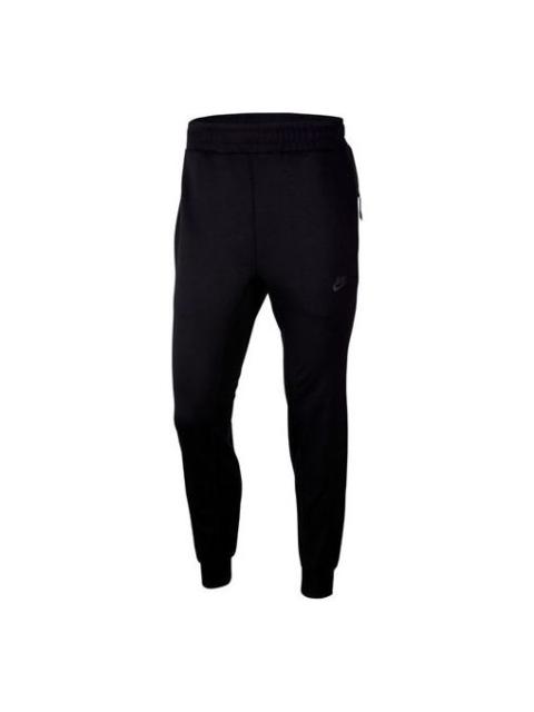 Nike As M Nsw Pe Jggr Ponte ribbed Knit Sports Long Pants Black CJ4281-010