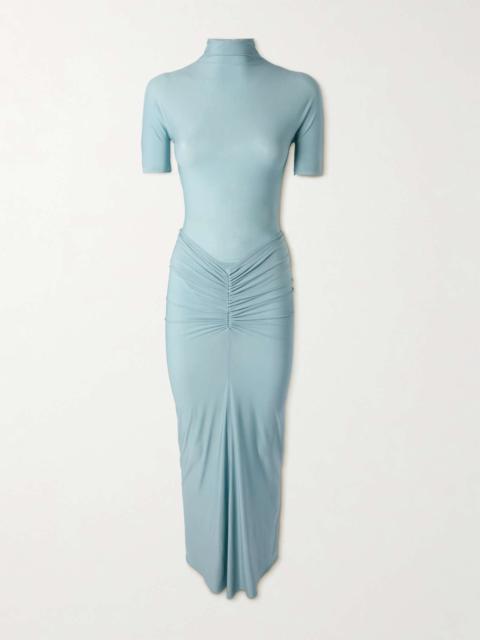 スカート Alaia Long Draped Jersey Dress Alaïa Draped Jersey Dress | Nordstrom