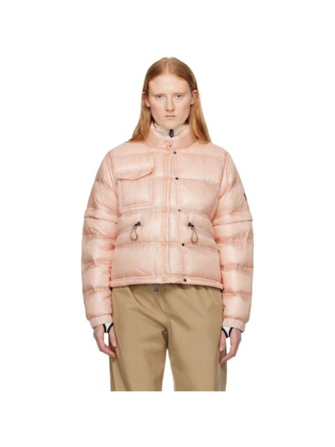 Moncler Pink Mauduit Down Jacket
