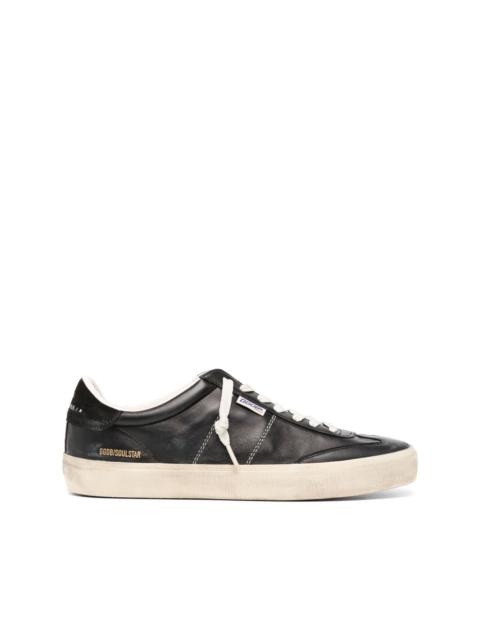 Golden Goose logo-patch lace-up sneakers