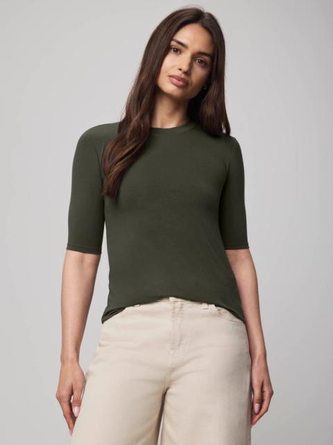 Splendid Bamboo Blend Quarter Sleeve Tee