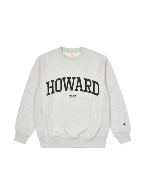 PALACE Palace Champion Shop Howard Crew Grey Marl