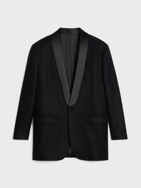 CELINE garçon tux jacket in cashmere flannel