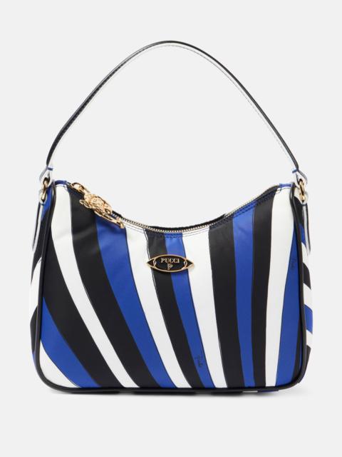 PUCCI Yummy Iride canvas shoulder bag
