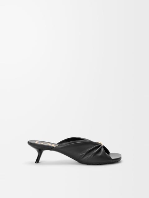 Loewe Pebble Soft slide in nappa lambskin