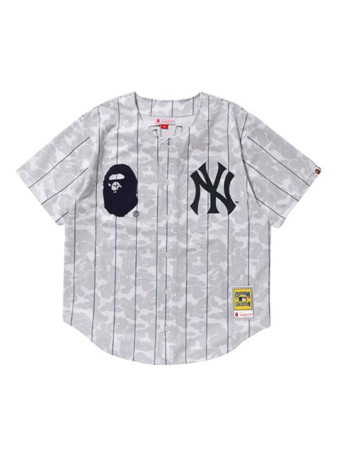 BAPE x Mitchell & Ness Yankees Jersey 'White'