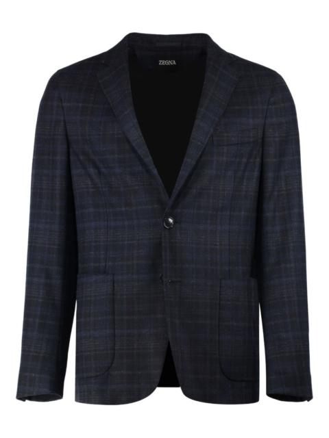 ZEGNA single-breasted notched-lapel blazer