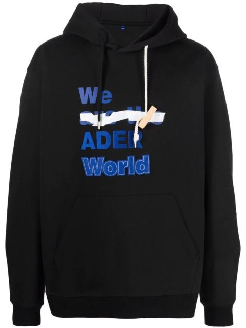 ADER error slogan 인쇄 후드