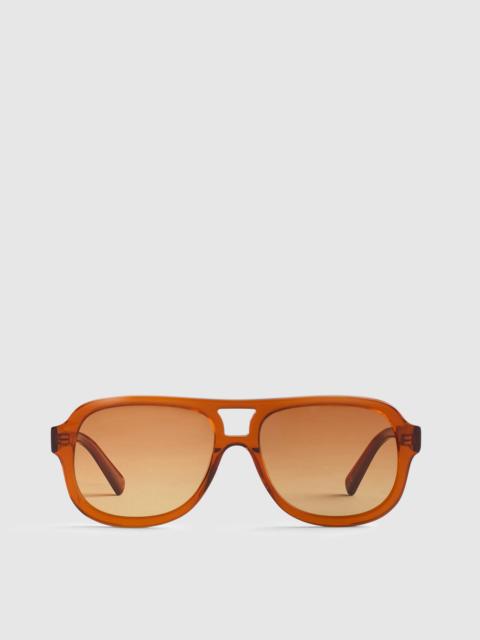 Madewell Logaan Aviator Sunglasses