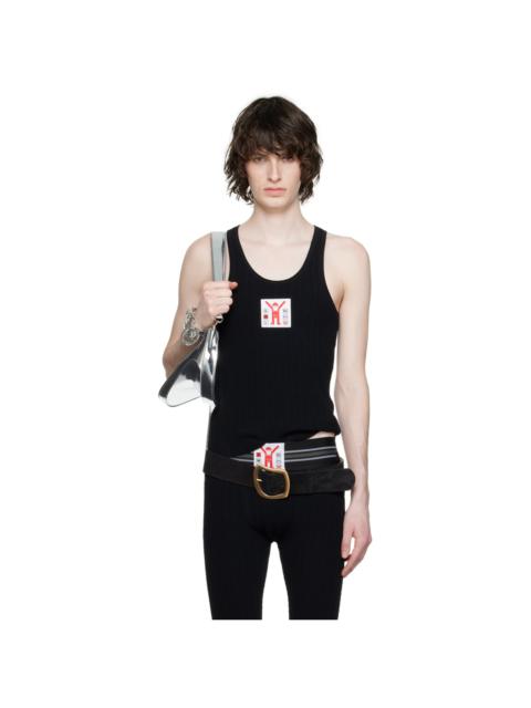 Walter Van Beirendonck Black Jock Tank Top
