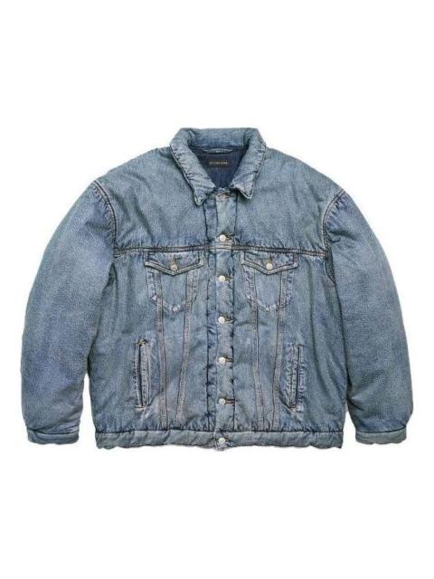BALENCIAGA Balenciaga Padded Jacket 'Light Blue' 681689TOW614012