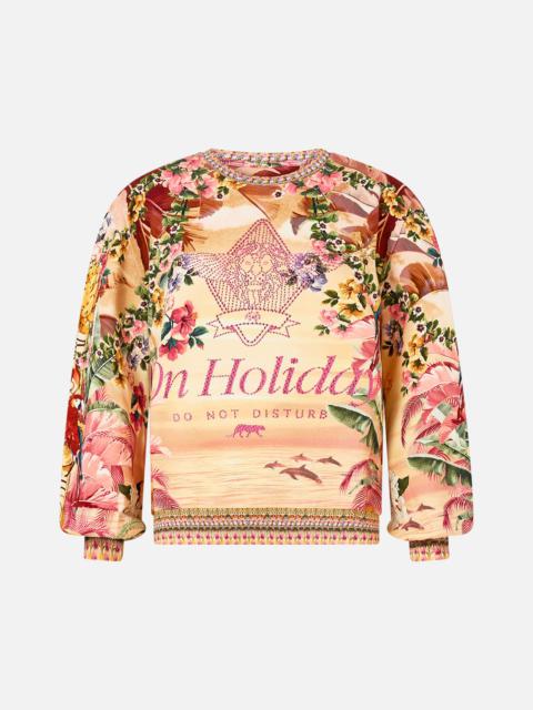 CAMILLA BLOUSON SLEEVE SWEATER
