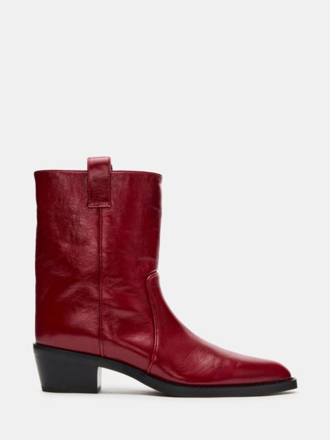 STEVE MADDEN VINNY RED LEATHER