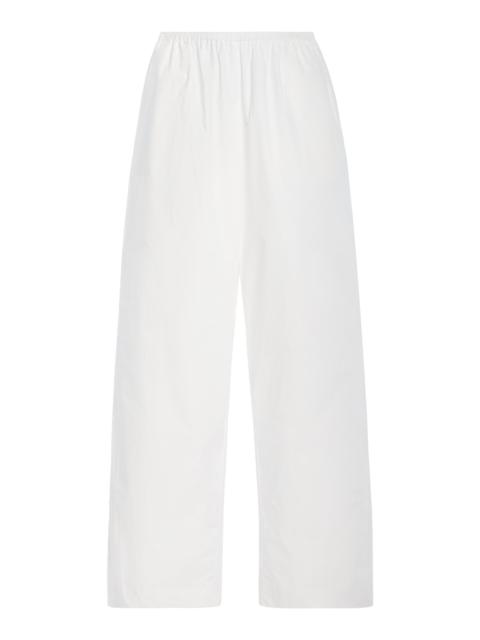 DEIJI STUDIOS Ease Cotton Pants white