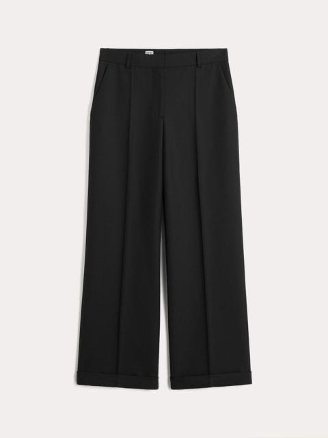 Tailored suit trousers black