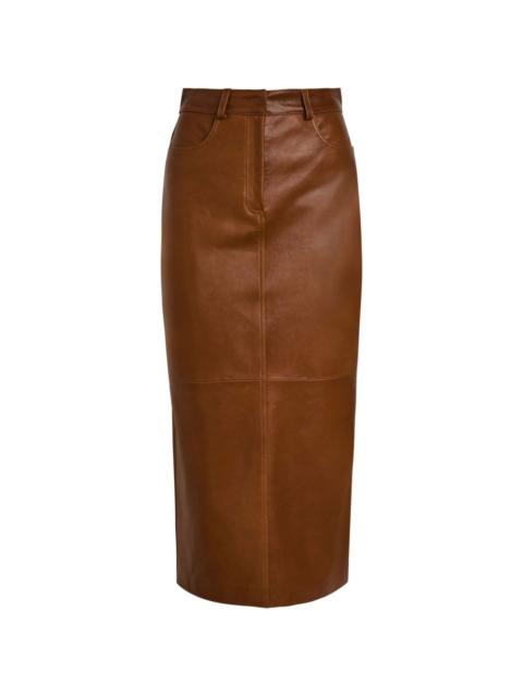 NOUR HAMMOUR Nour Hammour panelled skirt