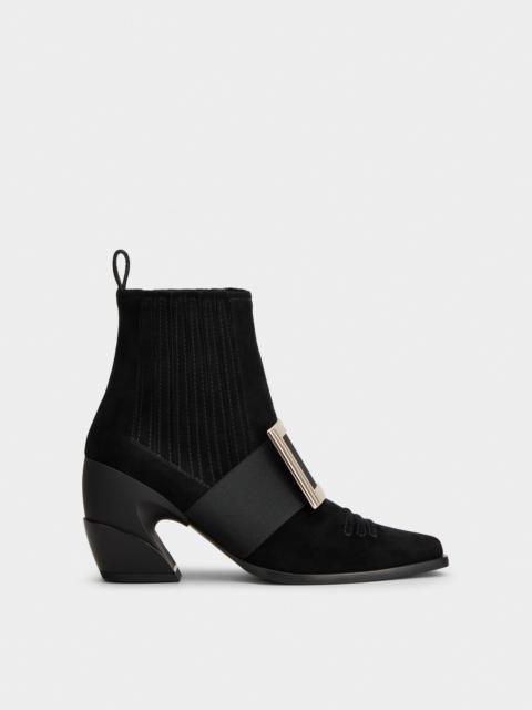 Roger Vivier Viv' Tex Ankle Boots